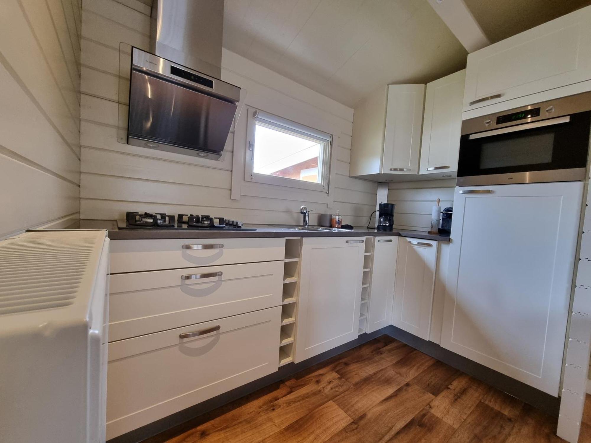 Nieuw - Luxe Blokhut Chalet In Bosrijke Omgeving Anloo Buitenkant foto