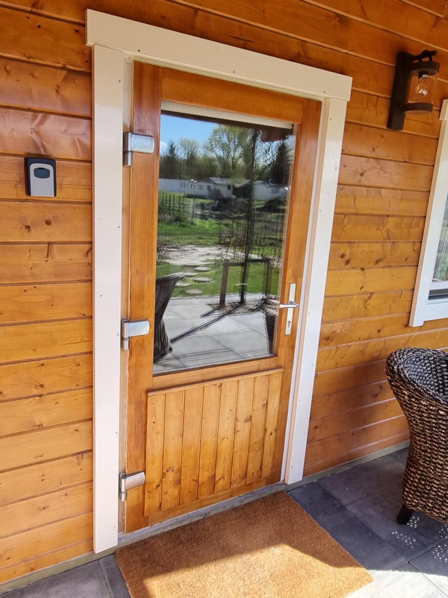 Nieuw - Luxe Blokhut Chalet In Bosrijke Omgeving Anloo Buitenkant foto