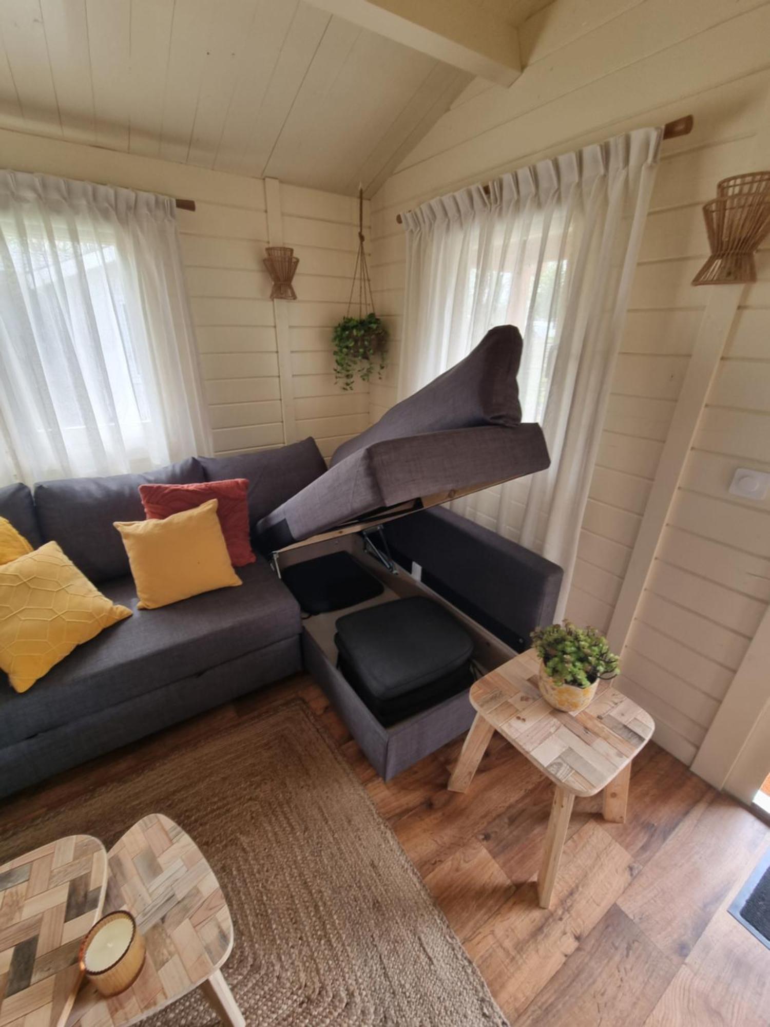 Nieuw - Luxe Blokhut Chalet In Bosrijke Omgeving Anloo Buitenkant foto