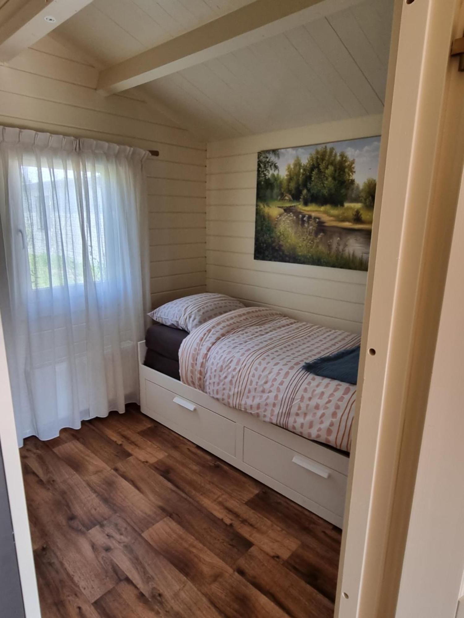 Nieuw - Luxe Blokhut Chalet In Bosrijke Omgeving Anloo Buitenkant foto