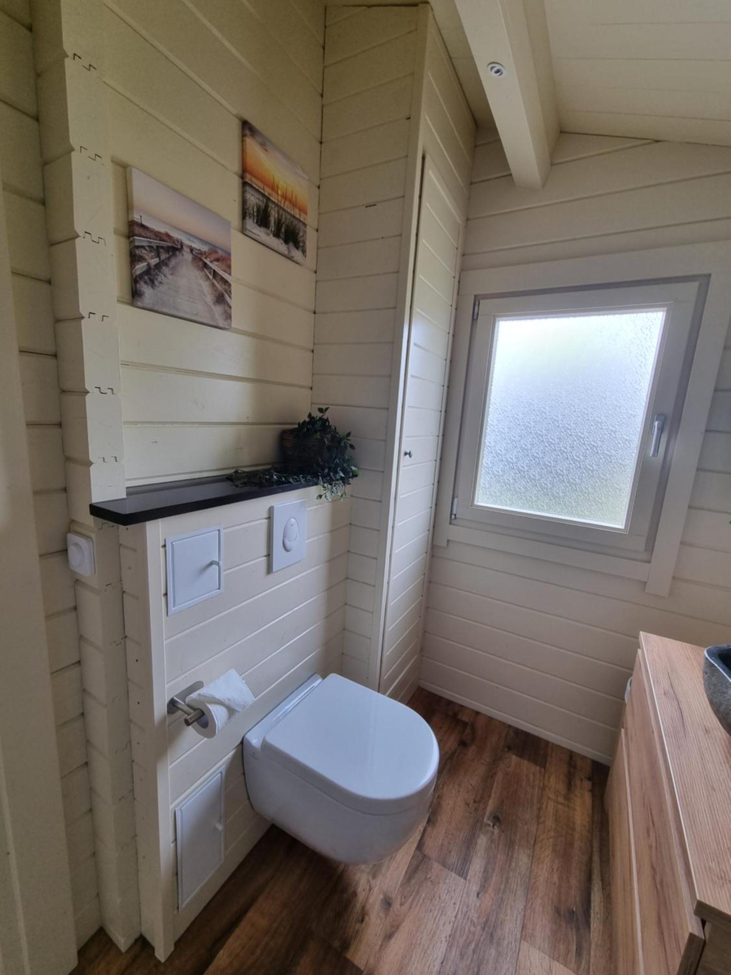 Nieuw - Luxe Blokhut Chalet In Bosrijke Omgeving Anloo Buitenkant foto